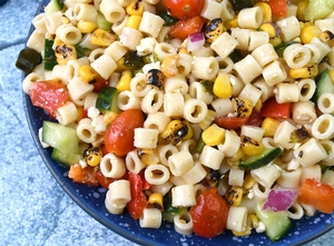 Charred Corn & Poblano Salad